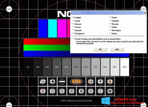 Screenshot Nokia Monitor Test for Windows 8