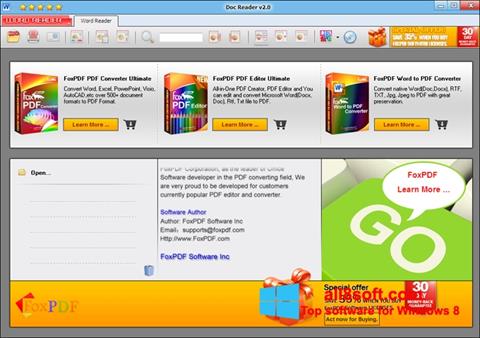 Screenshot Doc Reader for Windows 8