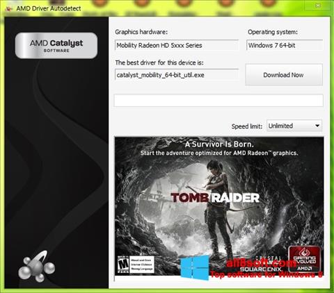 Screenshot AMD Driver Autodetect for Windows 8