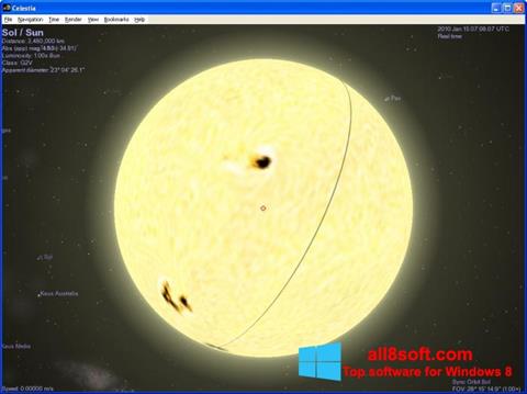 Screenshot Celestia for Windows 8