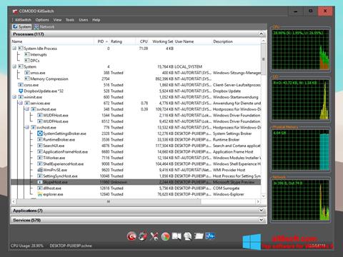 Screenshot Comodo Cleaning Essentials for Windows 8