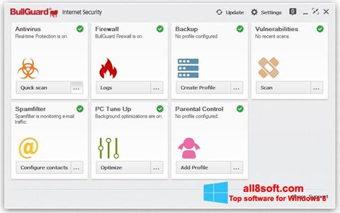 Screenshot BullGuard for Windows 8