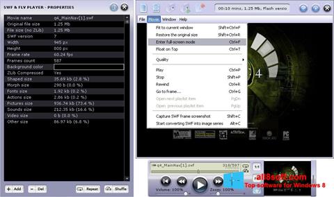 Screenshot FLV Player for Windows 8