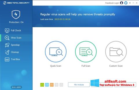 Screenshot 360 Total Security for Windows 8