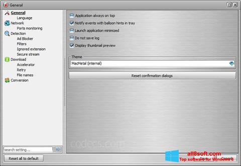 Screenshot VSO Downloader for Windows 8