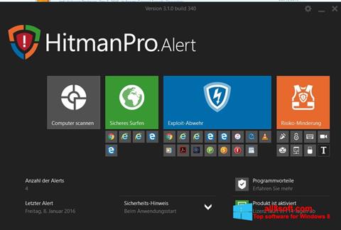 Screenshot HitmanPro for Windows 8