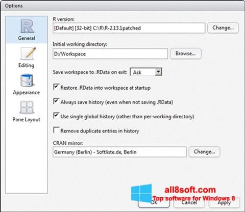 Screenshot R-Studio for Windows 8