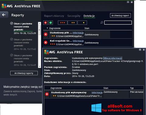 Screenshot AVG AntiVirus Free for Windows 8