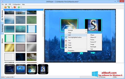 Screenshot DVDStyler for Windows 8