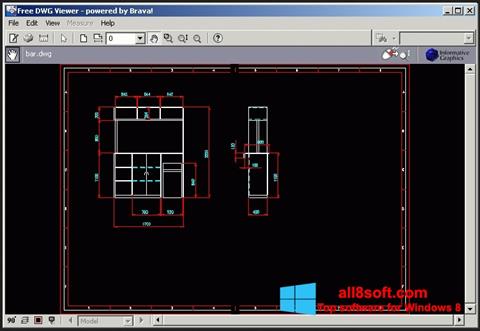 Screenshot DWG Viewer for Windows 8