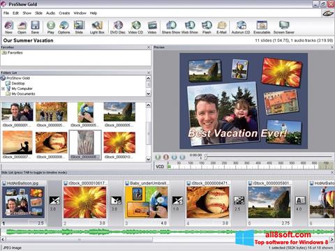 Screenshot ProShow Gold for Windows 8