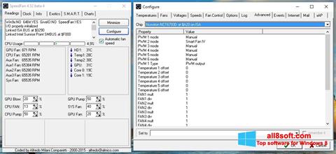 Screenshot SpeedFan for Windows 8