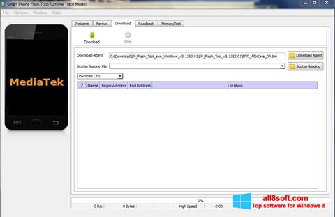 Screenshot FlashTool for Windows 8
