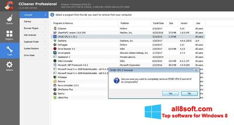 Screenshot CCleaner Professional Plus for Windows 8