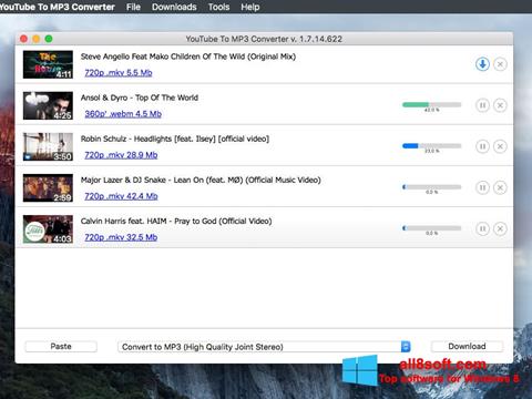 Screenshot Free YouTube to MP3 Converter for Windows 8