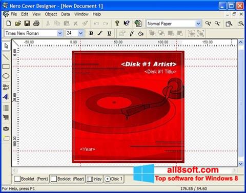 Screenshot Nero Cover Designer for Windows 8
