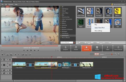 Screenshot Movavi Video Suite for Windows 8