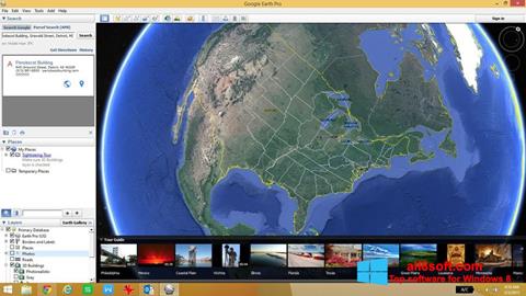 Screenshot Google Earth for Windows 8