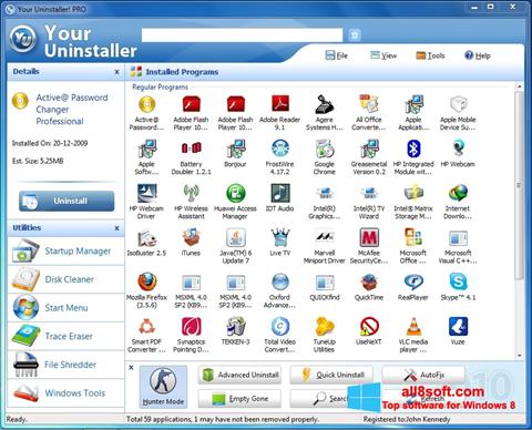 Screenshot Your Uninstaller for Windows 8