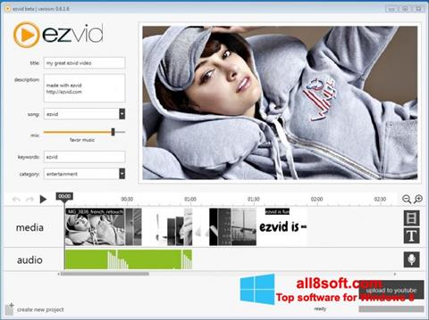 Screenshot Ezvid for Windows 8