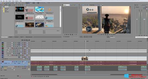 Screenshot Sony Vegas Pro for Windows 8