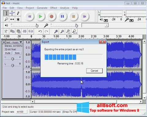 Screenshot Lame MP3 Encoder for Windows 8