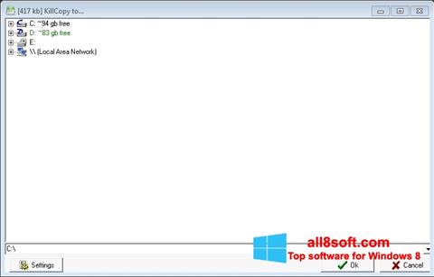Screenshot KillCopy for Windows 8