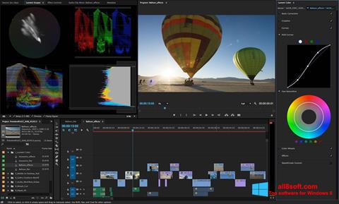 Screenshot Adobe Premiere Pro for Windows 8