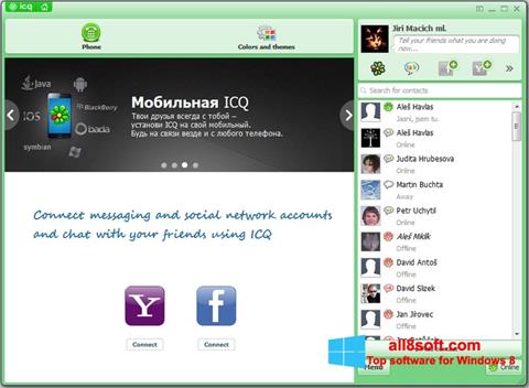 Screenshot ICQ for Windows 8