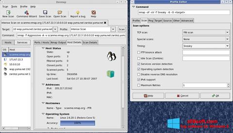 Screenshot Nmap for Windows 8