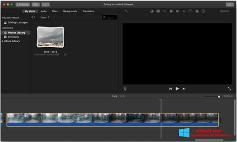 Screenshot iMovie for Windows 8