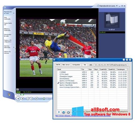 Screenshot SopCast for Windows 8