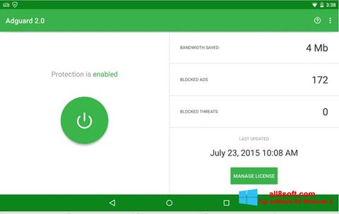 Screenshot Adguard for Windows 8