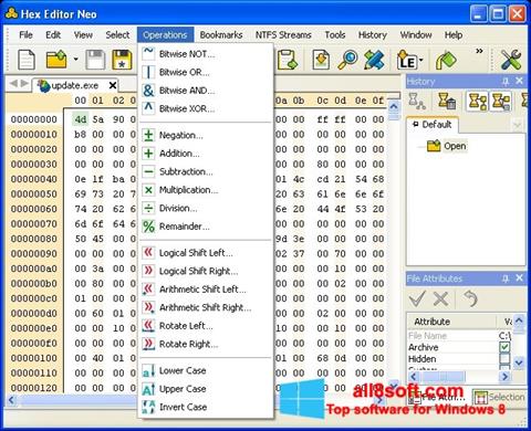 Screenshot Hex Editor Neo for Windows 8
