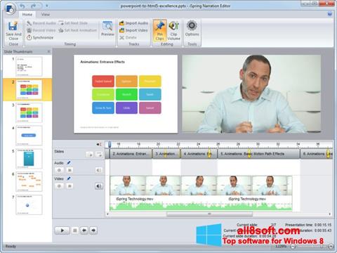 Screenshot iSpring Free for Windows 8