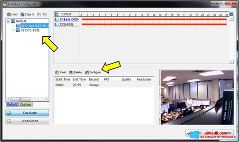 Screenshot D-ViewCam for Windows 8