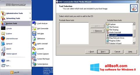 Screenshot ERD Commander for Windows 8