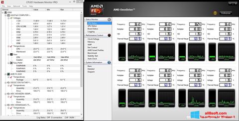 Screenshot AMD Overdrive for Windows 8