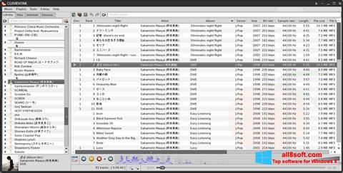 Screenshot Clementine for Windows 8