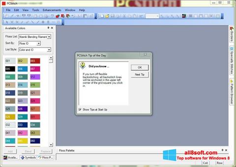 Screenshot PCStitch for Windows 8
