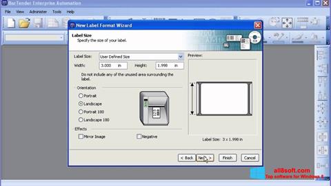Screenshot BarTender for Windows 8