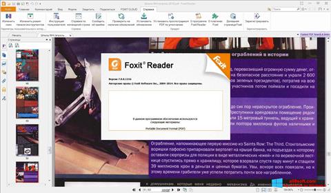 Screenshot Foxit Reader for Windows 8