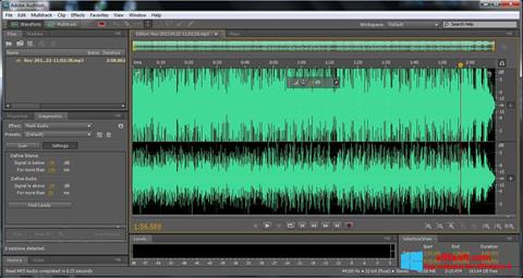 Screenshot Adobe Audition for Windows 8