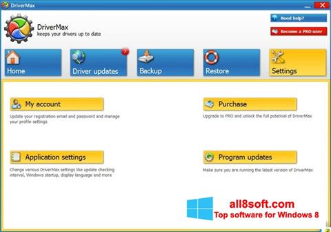 Screenshot DriverMax for Windows 8