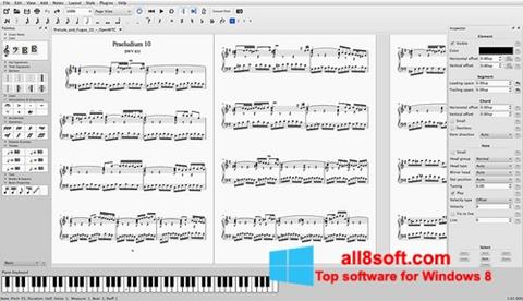 Screenshot MuseScore for Windows 8