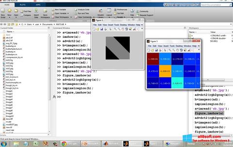 Screenshot MATLAB for Windows 8