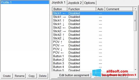 Screenshot JoyToKey for Windows 8
