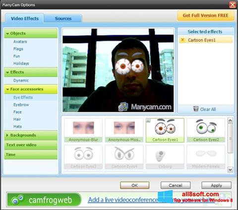 Screenshot ManyCam for Windows 8
