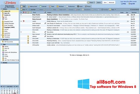 zimbra desktop 8