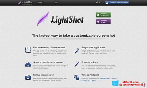 Screenshot LightShot for Windows 8